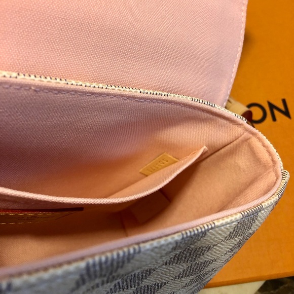 ✨SOLD✨New LOUIS VUITTON Damier Azur Croisette - Picture 13 of 16